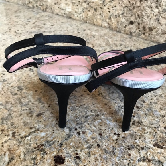 Hilfiger Sandals, Size 10, Black & Silver - Picture 3 of 5